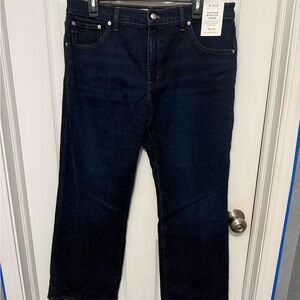 NEW Madewell Relaxed Jeans High-Rise Dark Wash W 31P Casual Minimalist